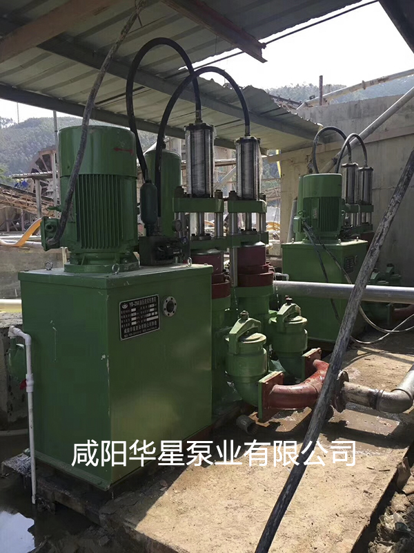 壓濾機專用泵使用現場礦山開采尾礦處理
